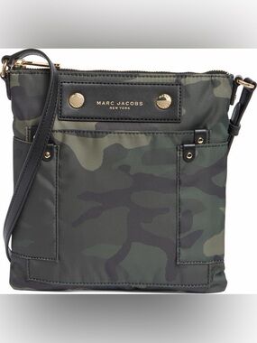 Marc Jacobs Camo Preppy Nylon Swing Pack